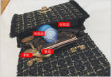 Youth Woolen Edge Women's Shoulder Bag Chain Bag CZ146
