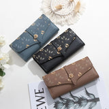Soft Face Pu Wallet Women's Long Multifunctional Wallet