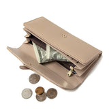 Soft Face Pu Wallet Women's Long Multifunctional Wallet
