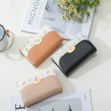 Purity Wallet Women's Medium Long Wallet Small Fresh Print
