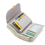 Purity Wallet Women's Medium Long Wallet Small Fresh Print