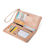 Purity Women's Long Wallet Casual Handbag Buckle Wallet