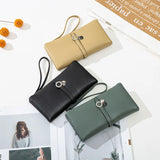 Purity Women's Long Wallet Casual Handbag Buckle Wallet