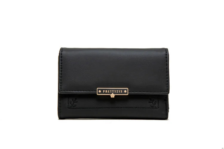 Purity Women's Long Wallet with Buckle Zipper Closure