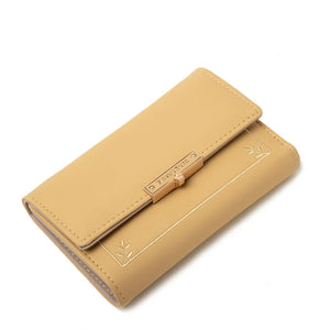 Purity Women's Long Wallet with Buckle Zipper Closure