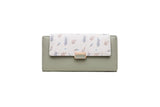 Purity Women's Wallet Small Fresh Flower Print Wallet Bag
