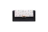 Purity Women's Wallet Small Fresh Flower Print Wallet Bag