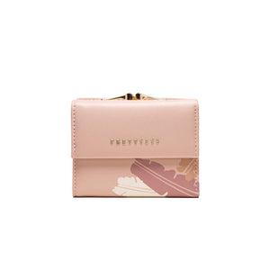 Purity Women's Short Wallet - Small 3-fold PU Zero Wallet