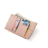 Purity Women's Short Wallet - Small 3-fold PU Zero Wallet