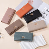 Purity Women's Long Buckle PU Handbag Wallet