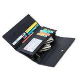 Purity Women's Long Buckle PU Handbag Wallet