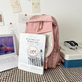 Purple Girls' Nylon Backpack for Travel