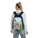 Purr-Fect Blooms Backpacks Men's Backpacks Bags For Women