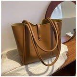 Large Winter Shoulder Bag for Women