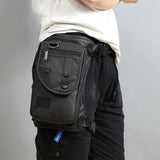Waterproof Shoulder Bags Messenger Cross Body Hip Leg Bags Men