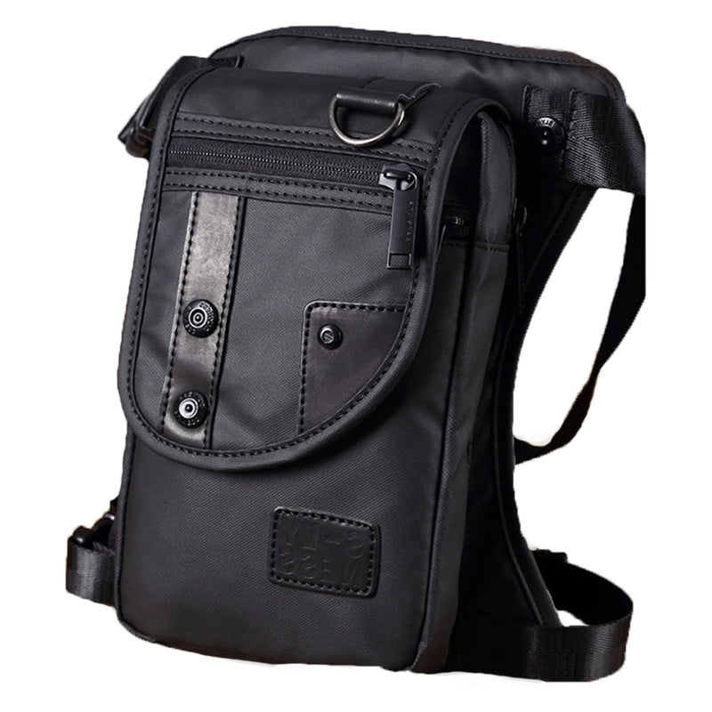 Waterproof Shoulder Bags Messenger Cross Body Hip Leg Bags Men
