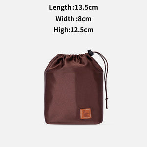 Satin Purse Organizer Insert for Bucket Bag
