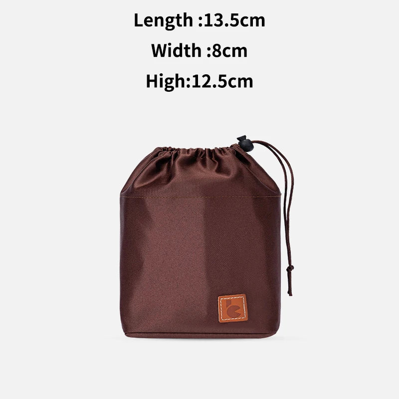Satin Purse Organizer Insert for Bucket Bag