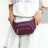 Women's Waist Bag Waterproof Crossbody Hip Pack