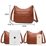 Small Shoulder Crossbody Bags for Women PU Leather Messenger Bag