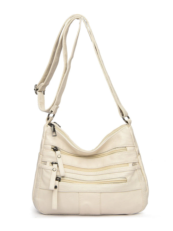 Soft Leather Shoulder Bag Crossbody Purse Ladies Pocketbooks