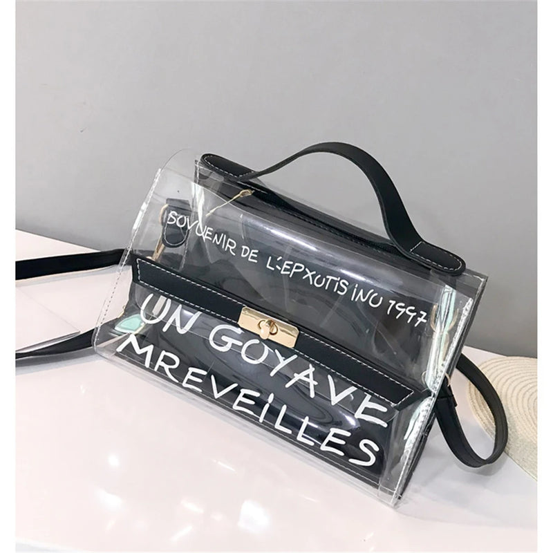 Crocodile Pattern Crossbody Bag Leather Messenger for Women