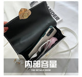 Crocodile Pattern Crossbody Bag Women Leather Messenger Totes Handbags