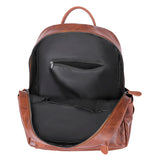 Vintage Leather Backpack for Women Large Capacity Bagpack