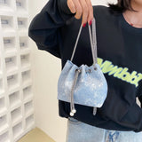 Crystal Rhinestone Shoulder Bag Evening Banquet Clutch Purse