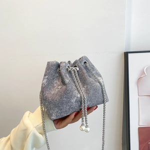 Crystal Rhinestone Shoulder Bag Evening Banquet Clutch Purse