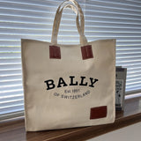 Canvas Large Capacity Tote Shoulder Bag for Women