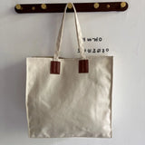 Canvas Large Capacity Tote Shoulder Bag for Women