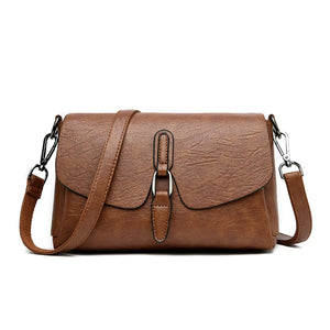 Designer Leather Shoulder Messenger Bag for Women Ladies