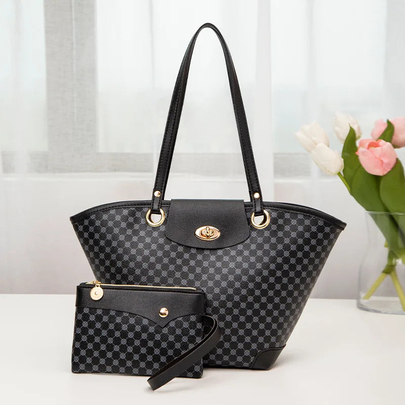 Women's Shoulder Bag Portable Tote Shopping Bag