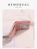 Sheepskin Small Money Bag Short Hasp Women's Wallet