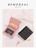 Sheepskin Small Money Bag Short Hasp Women's Wallet
