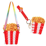 Popcorn Wallet Sensory Stress Reliever Mini Toy Gift for Autism