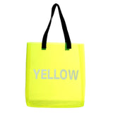 Pvc Transparent Handbag Bucket Jelly Bag Casual Large Capacity Beach Bag