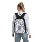 Pypmy Right Whale Backpacks Men's and Women's Plain Backpack with Zip Pockets
