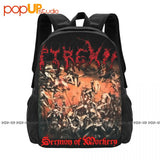 Pyrexia Sermon Mockery Death Metal Suffocation Immolation Nile Backpack
