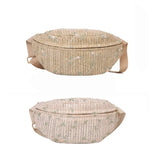 Women's Straw Beach Sling Chest Bag Waist Fanny Pack Crossbody Phone Pouch