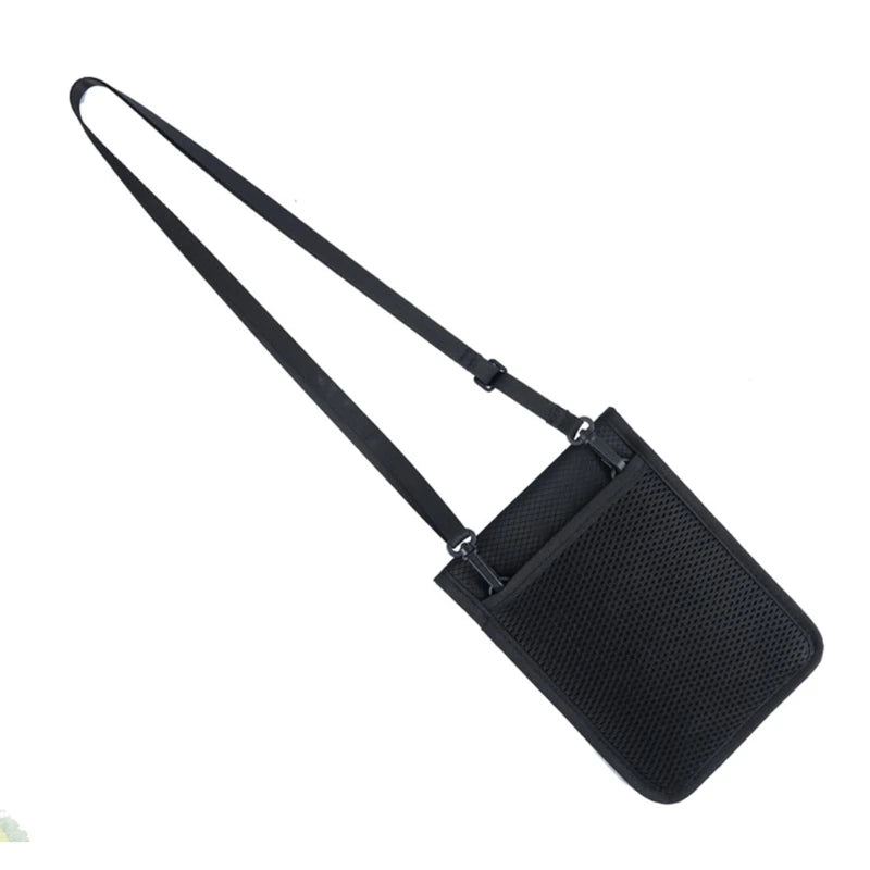 Neck Strip Passport Holder Bag Travel Wallet Zippered Case