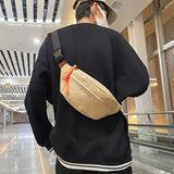 Casual Sports Waist Bag Men's Chest Bag Women's Crossbody Bags