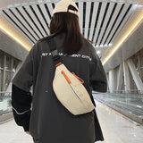 Casual Sports Waist Bag Men's Chest Bag Women's Crossbody Bags
