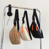 Casual Sports Waist Bag Men's Chest Bag Women's Crossbody Bags