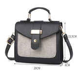 Winter Style Shoulder Bag with Metal Buckle Design, Light