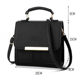 Women's Winter Style Leather Shoulder Bag