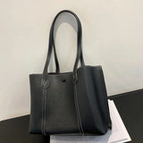 Winter Style Texture Large-capacity Bag One-shoulder Portable