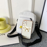 Women's Velvet Square Bag One-shoulder Messenger