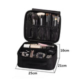 Travel Makeup Bag Drawstring Waterproof Train Case Accessor